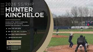 Hunter Kincheloe 2026 SSRHP SOPHOMORE SEASON  Charlotte NC  Showcase Baseball Academy [upl. by Carolus]