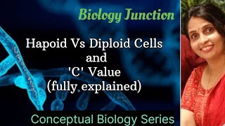 What is Haploid or Diploid Cells  C value l NEET  Boards [upl. by Nachison850]