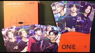 BTS MOTS ONE DVD UNBOXING  MAP OF THE SOUL ONLINE CONCERT FULL FLIPTHROUGH ✨ [upl. by Natsyrt]