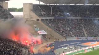 Hertha BSC Berlin  Eintracht Frankfurt 16052015 [upl. by Hanleigh106]