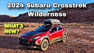 2024 Subaru Crosstrek Wilderness  Whats New [upl. by Nivalc]