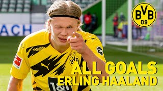 Erling Haaland All 86 goals for Borussia Dortmund [upl. by Marlowe]