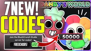 UPDATE CODES⚡DANDYS WORLD CODES ROBLOX  DANDYS WORLD CODES [upl. by Alleynad]