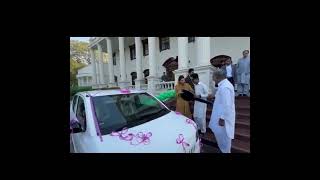 CM Punjab Maryam Nawaz Vlogger blind M Ali Car gift [upl. by Yecniuq]