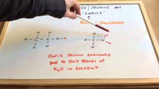 Proton NMR 5  Dealing with OH and NH protons [upl. by Nyre840]