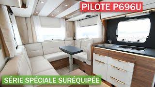 Profilé Pilote P696U un salon en U ouvert sur le monde extérieur [upl. by Ognimod242]