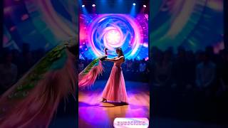 Woman performs fusion with peacock on AGT AGT fusion magic [upl. by Conrado]