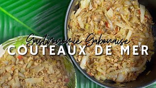 Couteaux de mer Issènènè  Gastronomie Gabonaise Cuisine du Gabon [upl. by Petta]