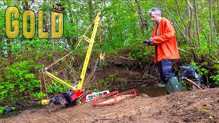 Man builds Dragline Mining Excavator  RC ADVENTURES [upl. by Medovich]