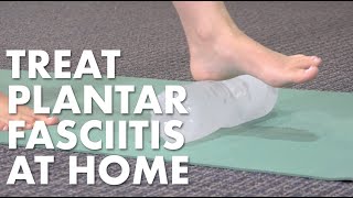 Ways to Treat Plantar Fasciitis from Home  Kintec Footwear  Orthotics [upl. by Wren]