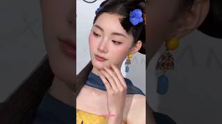 Korean hair pin hairstyle 🌈trending hairjewelry hairstyle douyin short viralshort [upl. by Damarra272]