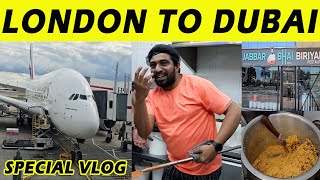 London To Dubai for Jabbar Bhai Biryani  Flew 4350 KM for Jabbar bhai Biryani  FoodAreaTamil [upl. by Seligmann]