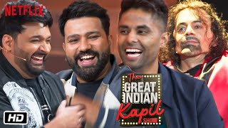 The Great Indian Kapil Show Season 2 Episode 3 with Rohit Sharma Suryakumar Review [upl. by Nahtiek655]