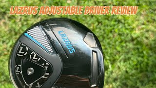 Lazrus Golf adjustable driver review 👀 ⛳️ [upl. by Naujak]