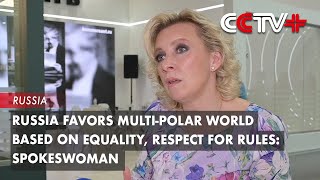 Russia Favors Multipolar World Based on Equality Respect for Rules Spokeswoman [upl. by Middlesworth343]