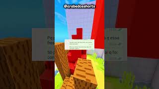 O PAI DELA foi BUSCAR CIGARRO e NÃO VOLTOU minecraft viralvideo shorts [upl. by Notaek452]