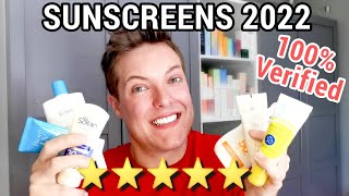 BEST SUMMER SUNSCREENS 2022  My Go To SPFs Anti Aging Skincare [upl. by Lyckman]