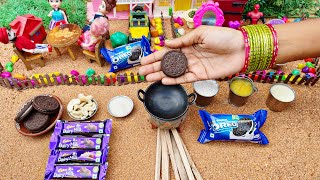 Miniature Oreo Biscuits Chocolate Cakes  Dairy Milk Chocolate Cake Oreo Biscuit Chocolate Pancakes [upl. by Denby]