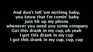 Kirko Bangz feat J Cole  Drank In My Cup Lyrics On Screen Remix [upl. by Araeic]