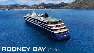 RODNEY BAY CALLS  Shipspotting Castries St Lucia [upl. by Oicam]