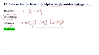 TestCarbohydrates amp Lipids Discussion by MJSChemistry with MJSppsckppscFpsc [upl. by Aihsot]