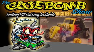 The Glue Bomb Show Episode 223 Lindberg Fiat Dragster Cabriolet Update [upl. by Darline]