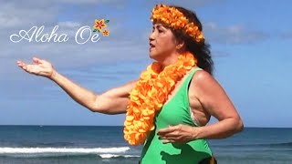 Aloha Oe Hawaiian Dance [upl. by Llehctim]