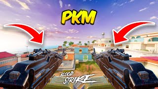 EL RETO del NUEVO DOBLE PKM en BLOODSTRIKE  RETO AKIMBO [upl. by Ardnassela]