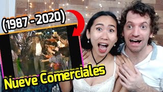 Couple Reaction to Luis Miguel  quotNueve Comerciales 1987  2020quot [upl. by Mandie5]