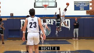 NJ STATE PLAYOFFS  14 WESTSIDE NEWARK UPSETS 3 RUTHERFORD ON THE ROAD INSANE TARIK BICIC DUNK [upl. by Angie209]