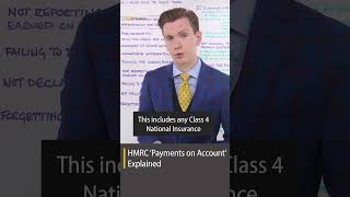 HMRC ‘Payments on account’ explained shorts hmrc paymentsonaccount [upl. by Yblok182]