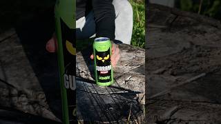 Turning a Guarana Can into a Mini Heating Stove 🔥🥤✨ survival bushcraft camping [upl. by Eislek606]