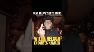 Willie Nelson ENDORSES Kamala Harris [upl. by Kjersti]