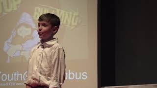 I Am a Kid with Aspergers  Maddox Veisz  TEDxYouthColumbus [upl. by Rebe]