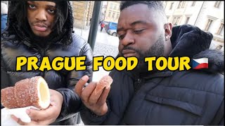 Prague Food Tour 🍔🥙 Czech Republic 🇨🇿 [upl. by Oates980]