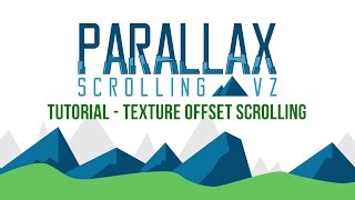 Parallax Scrolling VZ Tutorial  Texture Offset Scrolling Unity3D Asset [upl. by Auqinihs]