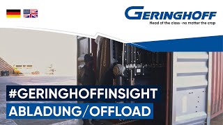 GERINGHOFFINSIGHT – Part 9 📍 Abladung  Offload I English amp Deutsch [upl. by Goddard]