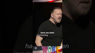 Ricky Gervais on Being Woke and AntiFascism 😂 comedy wokeculture [upl. by Bauske686]