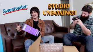 Building My New Home Studio With Sweetwater ft rdavidr [upl. by Neille]