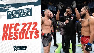 UFC 272 Colby Covington vs Jorge Masvidal Results  UFC 272 PostFight Show  Morning Kombat [upl. by Ressler]