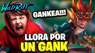 ¡LLORA POR UN GANK Y SHYVANA ESTA OP  Wild Rift [upl. by Alviani]