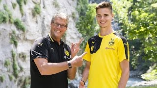 Trainingslager Julian Weigl im Interview Teaser [upl. by Tabatha]