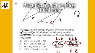 GEOMETRY ON THE ACCUPLACER STUDY GUIDE 1517 [upl. by Ande217]