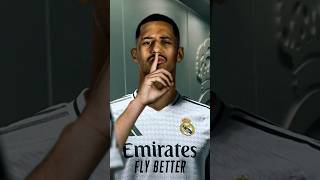 WILLIAM SALIBA TO REAL MADRID realmadrid rmcf afc arsenal saliba soccer footballnews [upl. by Alrich]