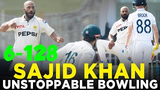 Sajid Khan Gets 6 Wicket Haul 🙌  Pakistan vs England  3rd Test Day 1 2024  PCB  M3G1K [upl. by Ayojal]