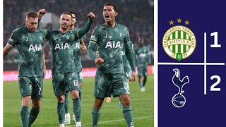 Ferencvaros Vs Tottenham 1  2 Highlights Europa League 202425 [upl. by Kevin]