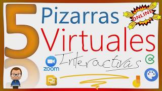 5 PIZARRAS VIRTUALES GRATUITAS PARA HACER CLASES ONLINE 2020 [upl. by Suiluj]