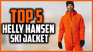 Top 5 Best Helly Hansen Ski Jacket of 2024 [upl. by Tsai]