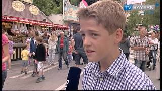 Dachauer Volksfest  Bericht vom 18082013 auf TV BAYERN LIVE [upl. by Saree]