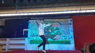 Kya baat hai song dance by siddiq on farewell party 2019 good faith high school [upl. by Diad639]